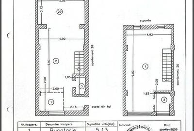 Apartament cu 3 camere semidecomandat în Nord - 3