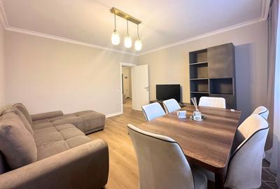 Apartament cu 2 camere decomandat, mobilat în Sânpetru