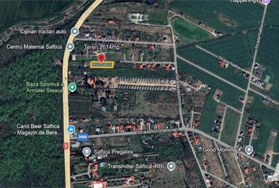Teren Construcții intravilan de 647 mp, în Săftica - 3