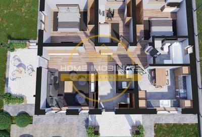 Casa 4 camere, 2 băi/incalzire in pardoseala/ teren 490 mp in zona Dancu-Holboca - 9