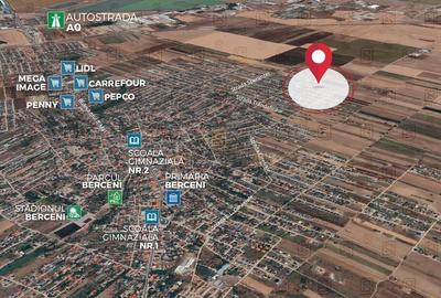 Lot de teren intravilan, 416 mp, deschidere 18.76 ml, Comuna Berceni - 3