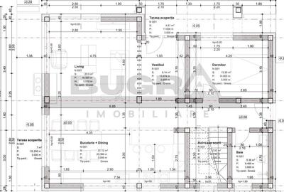 Casa individuala, 250 mp, teren 500 mp,  semifinisata, zona Salicea - 4
