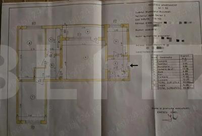 Apartament cu 3 camere semidecomandat, mobilat în Teiul Doamnei - 3
