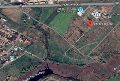 Vând teren construcții, la 8 km de centrul Timișoarei, in Dumbrăvița