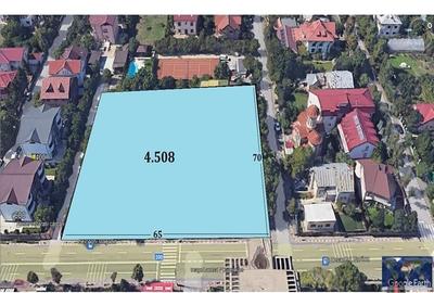 Teren Construcții intravilan de 4508 mp, în Pipera