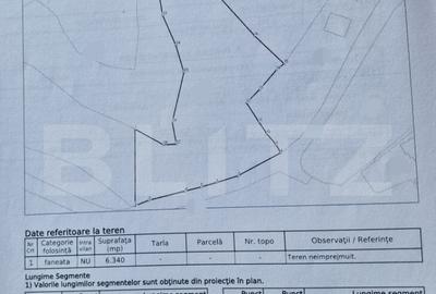 Teren parcelabil, front la strada, 6340mp, utilitati, Marise - 2