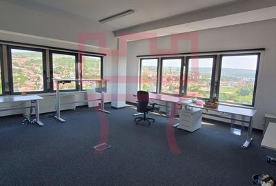 Spatiu birouri amenajat + mobilier zona Garii 200 - 850mp cu panorama - 2