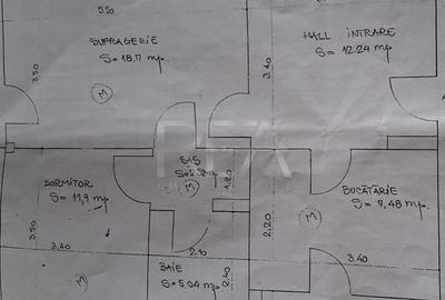 Apartament cu 2 camere, mobilat în 13 Septembrie - 8