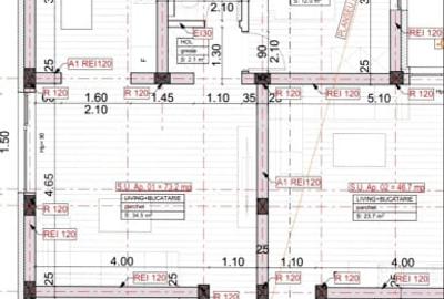 Apartament 3 camere,73 mp utili, balcon de 8,5 mp,gradina  16  mp, zona Esso - 2