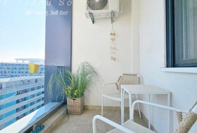 Apartament cu 2 camere semidecomandat, mobilat în Mamaia-Sat - 14