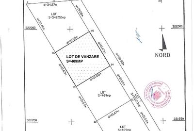 Clinceni str Ciocarliei,construibil,469mp,deschidere 21ml,utilitati,comision 0% - 2