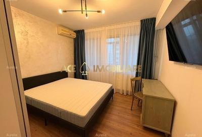 Apartament cu 2 camere semidecomandat, mobilat în Tineretului