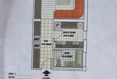 Garsoniera dubla-curte privata 90 mp-Complex Aurel Persu-Berceni-Comision 0 - 5