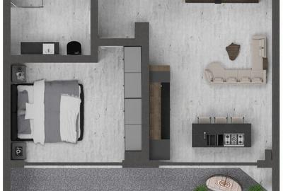 Apartament 2 camere-OBA Urban Residence- Proiect finalizat - 7