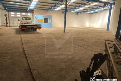 Hala industriala de inchiriat, 500mp utili, cu spatiu de birou, zona centrala