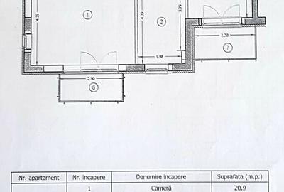 Apartament cu 2 camere decomandat, mobilat în Avantgarden - 24
