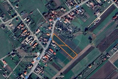 Teren Construcții intravilan de 5700 mp, în Podu Oltului - 2