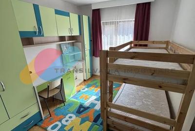 Apartament cu 3 camere semidecomandat, mobilat în Plopilor - 2