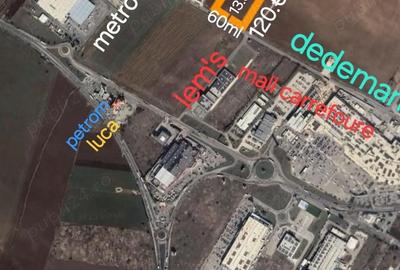 Teren de 13800 mp, în Central