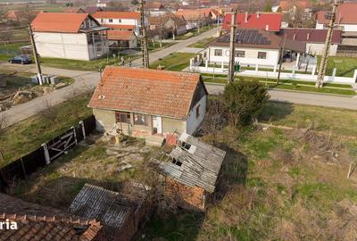 Casă cu 2 camere cu Teren 1570 Mp în Ghioroc - 3