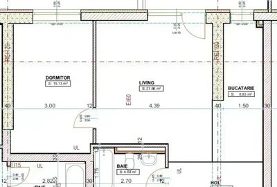 Apartament cu 2 camere semidecomandat în 13 Septembrie - 11