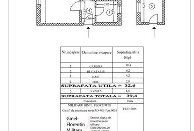Garsonieră decomandată în Unirii - 6