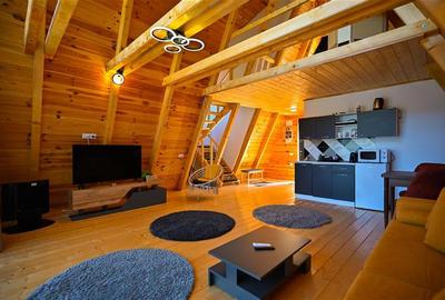 Ansamblu de 3 case, tip A frame, Moieciu de Jos, constructie 2025 - 4