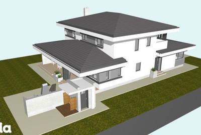 Casă cu 5 camere cu Teren 2660 Mp în Poarta Albă - 2