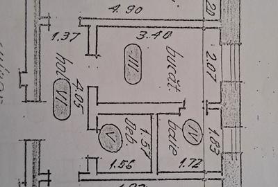 Apartament cu 2 camere decomandat în Central