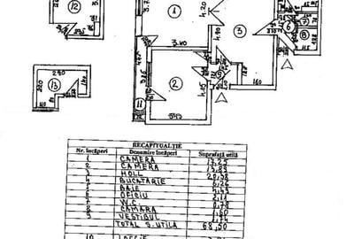 De vanzare - Apartament 3 camere Metrou Gara de Nord - 6