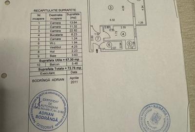 Apartament cu 3 camere semidecomandat, mobilat în Tudor Vladimirescu - 15