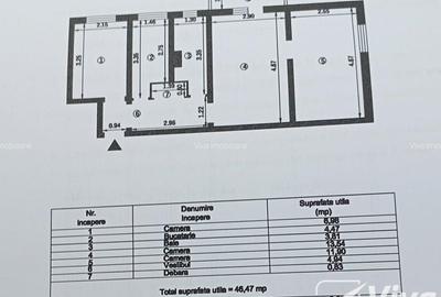 Apartament cu 3 camere semidecomandat în Alexandru cel Bun - 2