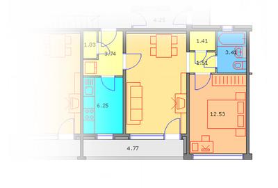 Zona ITC, apartament liber la vanzare. - 8