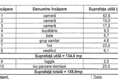 Apartament cu 3 camere în Aviatorilor - 8