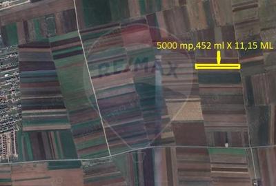 Teren de 5000 mp, în Tărlungeni
