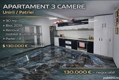 Apartament cu 3 camere in zona Unirii Patriei renovat mobilat utilat de lux - 8