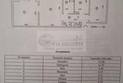 Apartament cu 3 camere, mobilat în Podu Roș - 7