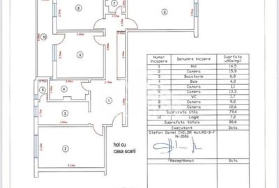 Apartament cu 4 camere în Vasile Aaron - 1