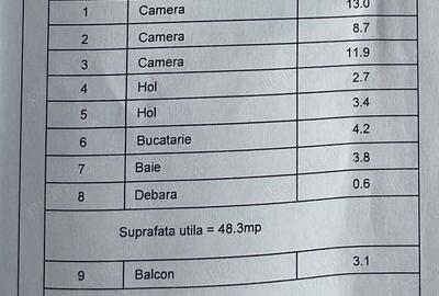 Vand apartament 3 camere - 5