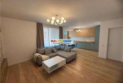 Apartament cu 3 camere semidecomandat, mobilat în Pipera - 2