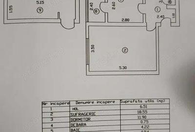 Apartament 2 camere ultramodernizat -mobilat utilat - 3