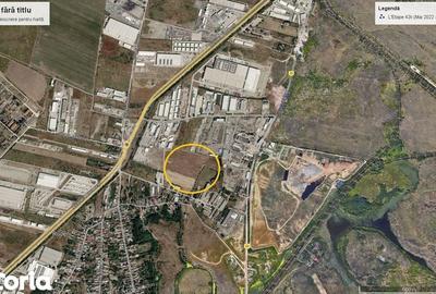 Teren de 35000 mp, în Nord