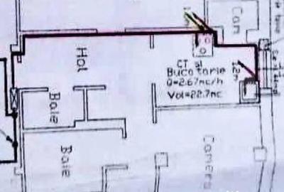 Apartament cu 3 camere semidecomandat în Cugir - 10