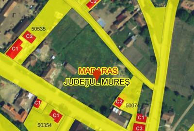 Teren de 3000 mp, în Mădăraș - 3