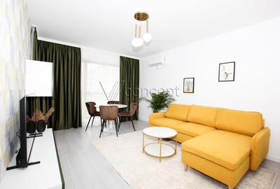Apartament cu 2 camere decomandat, mobilat în Pipera