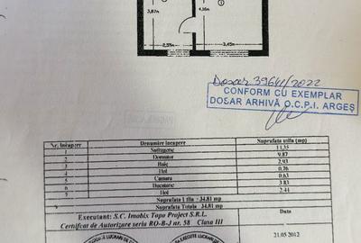 Apartament cu 2 camere semidecomandat în Războieni - 4