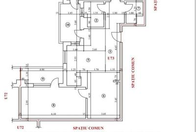 Apartament cu 3 camere în Central - 13