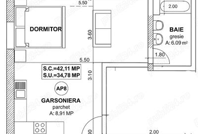Garsonieră decomandată în Băile Felix - 9