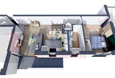 RO/EN Ap. NOU cu 2cam., 66.83 mp, parcare, balcon, etj.1 - DEZVOLTATOR RO/EN Ap. NOU cu 2cam., 66.83 mp, parcare, balcon, etj.1 - DEZVOLTATOR - 3