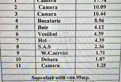 Apartament cu 3 camere decomandat, mobilat în Păcii - 13